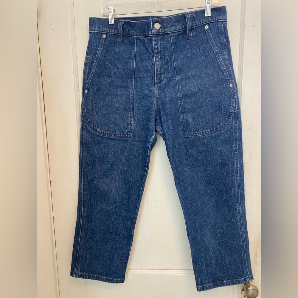 J. Crew Cropped high-waisted Jeans